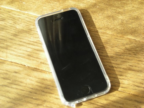 iPhone 5s透明カバー
