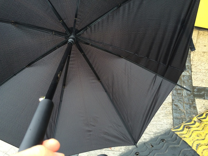 中国ホテルの貸し傘