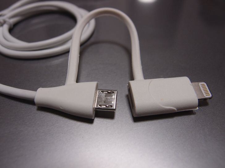 cheero 2in1 USB Cable
