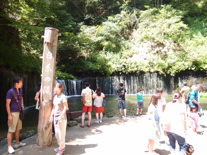 軽井沢白糸の滝