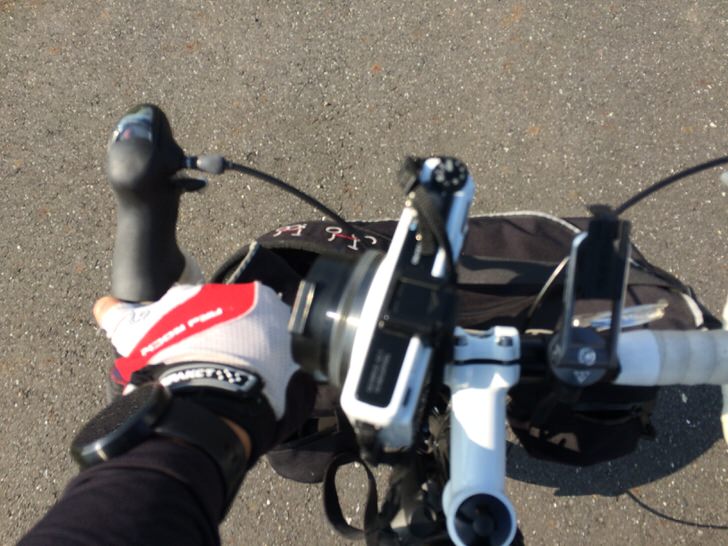 自転車ハンドル用カメラマウント