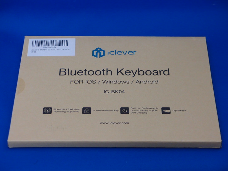 IC-BK04 Bluetooth3.0 ワイヤレスキーボード