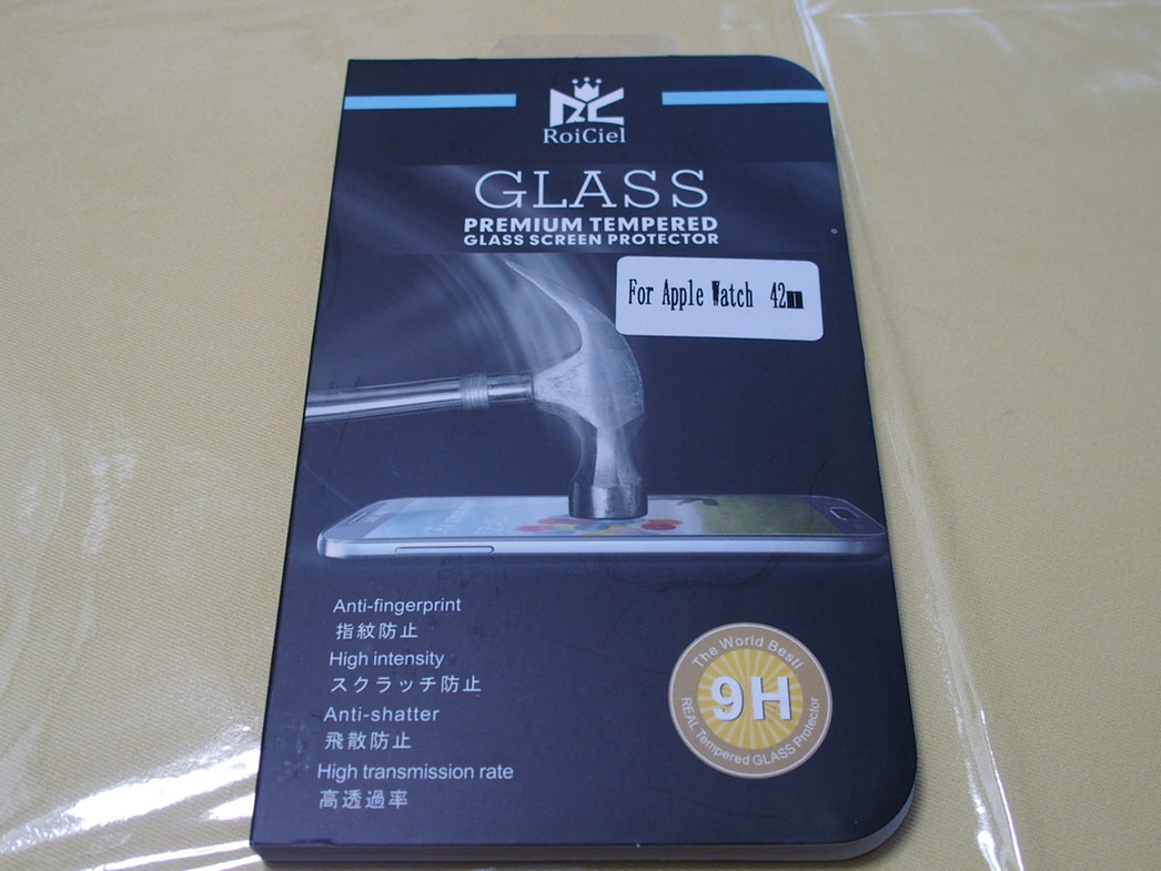AppleWatch用液晶保護ガラス