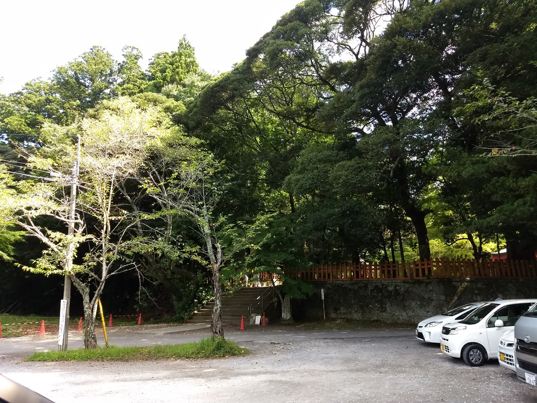 香取神宮の駐車場