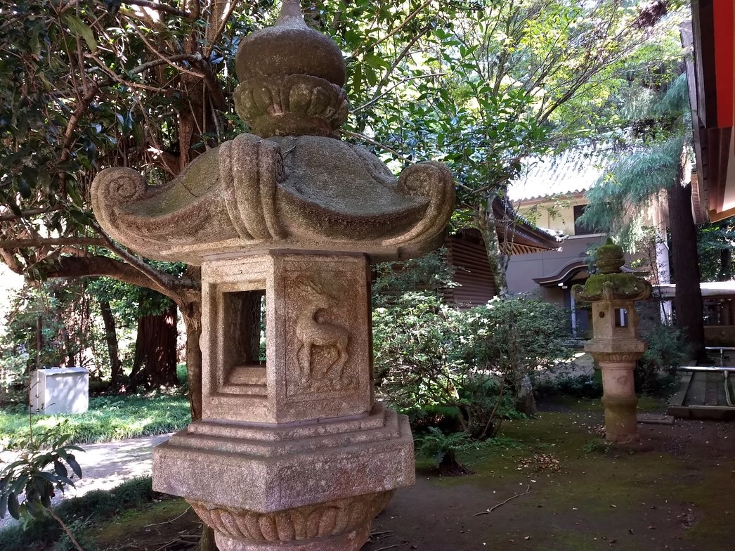 香取神宮の石灯籠