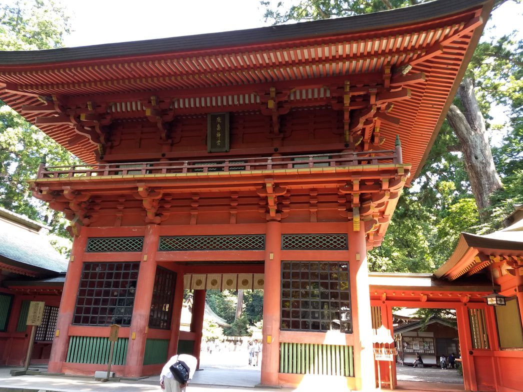 重要文化財の桜門