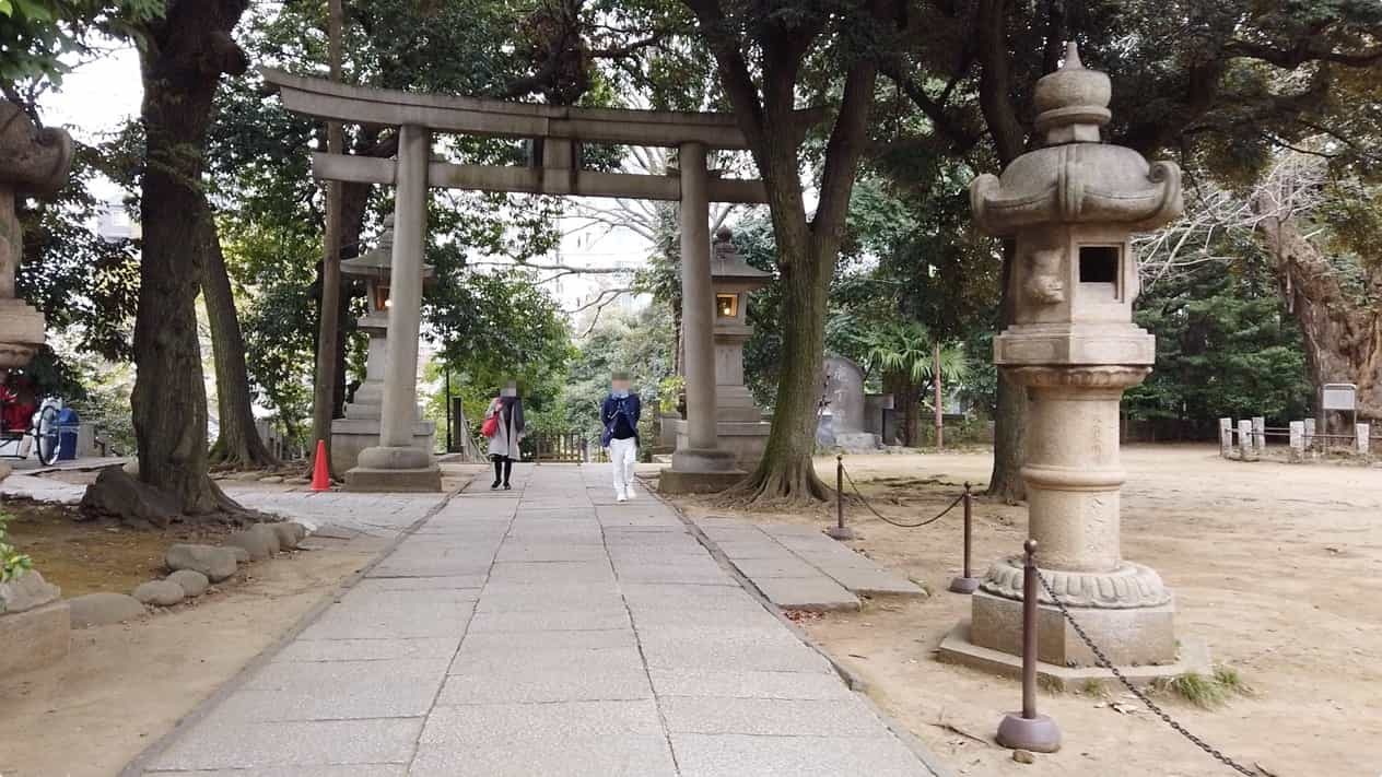 赤坂氷川神社末社四合稲荷神社