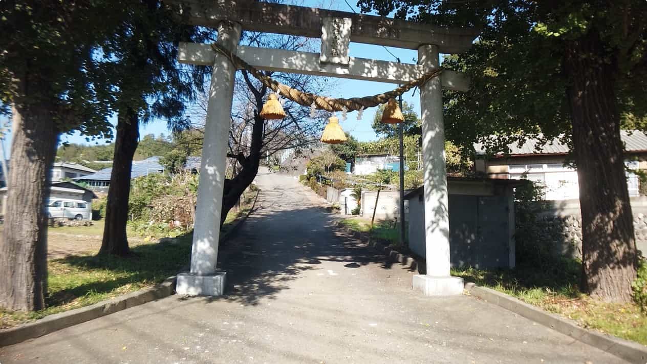 藤岡市神田の浅間神社