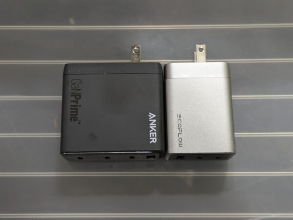 AnkerとEcoFlowのチャージャー比較